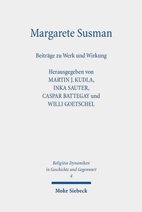 Abbildung von: Margarete Susman - Mohr Siebeck
