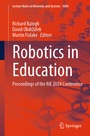 Cover: Robotics in Education - Springer