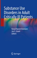 Cover: Substance Use Disorders in Adult Critically Ill Patients - Springer