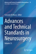 Cover: Advances and Technical Standards in Neurosurgery - Springer