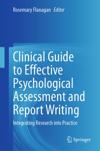 Abbildung von: Clinical Guide to Effective Psychological Assessment and Report Writing - Springer