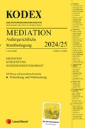 Cover: KODEX Mediation 2024 - LexisNexis Verlag ARD ORAC GmbH