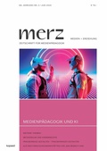 Cover: Medienp&auml;dagogik und KI - kopaed - merz / medien+ erziehung