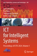 Cover: ICT for Intelligent Systems - Springer