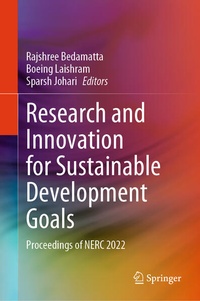 Enlarge image Cover: Research and Innovation for Sustainable Development Goals - Springer