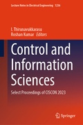 Cover: Control and Information Sciences - Springer