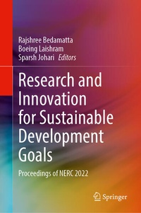 Enlarge image Cover: Research and Innovation for Sustainable Development Goals - Springer
