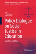 Cover: Policy Dialogue on Social Justice in Education - Springer