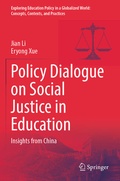 Cover: Policy Dialogue on Social Justice in Education - Springer