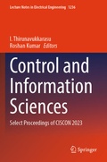 Cover: Control and Information Sciences - Springer