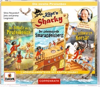 Abbildung von: CD-Hörspiel: Käpt'n Sharky - Die zweite Piratenbox (3 CDs) - Coppenrath