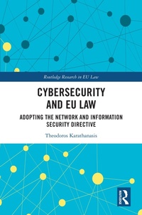 Abbildung von: Cybersecurity and EU Law - Routledge