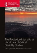 Cover: The Routledge International Handbook of Critical Disability Studies - Routledge