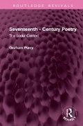 Cover: Seventeenth - Century Poetry - Routledge
