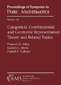 Abbildung von: Categorical, Combinatorial and Geometric Representation Theory and Related Topics - American Mathematical Society