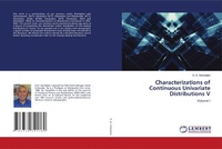Enlarge image Cover: Characterizations of Continuous Univariate Distributions V - LAP Lambert Academic Publishing