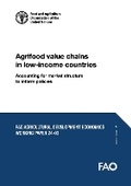 Cover: Agrifood value chains in low-income countries - Food & Agriculture Organization of the United Nations (FAO)