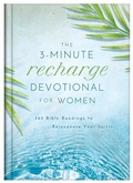 Cover: The 3-Minute Recharge Devotional for Women - Barbour Publishing