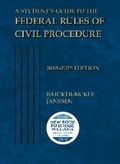 Abbildung von: A Student's Guide to the Federal Rules of Civil Procedure, 2024-2025 - Foundation Press