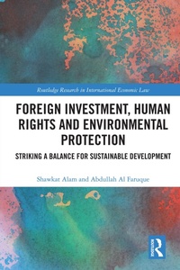 Abbildung von: Foreign Investment, Human Rights and Environmental Protection - Routledge