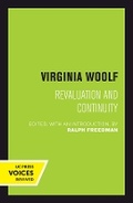 Cover: Virginia Woolf - University of California Press