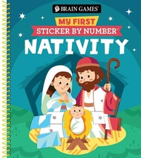 Enlarge image Cover: Brain Games - My First Sticker by Number: Nativity - Includes the Story of Jesus's Birth - Publications International, Ltd.