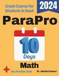 Enlarge image Cover: ParaPro Math Test Prep in 10 Days - Viewmath.com