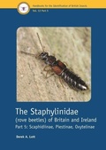 Cover: The Staphylinidae (rove beetles) of Britain and Ireland Part 5 - CABI Publishing