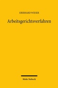 Cover: Arbeitsgerichtsverfahren - Mohr Siebeck