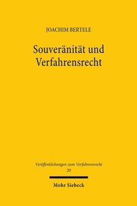 Abbildung von: Souveränität und Verfahrensrecht - Mohr Siebeck
