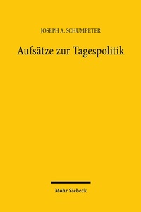 Abbildung von: Aufsätze zur Tagespolitik - Mohr Siebeck