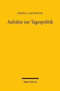 Cover: Aufs&auml;tze zur Tagespolitik - Mohr Siebeck