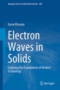 Cover: Electron Waves in Solids - Springer