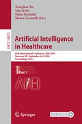Cover: Artificial Intelligence in Healthcare - Springer