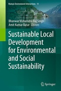 Cover: Sustainable Local Development for Environmental and Social Sustainability - Springer