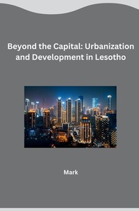 Enlarge image Cover: Beyond the Capital: Urbanization and Development in Lesotho - tredition
