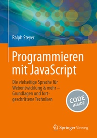Enlarge image Cover: Programmieren mit JavaScript - Springer Vieweg