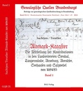 Cover: Altmark-Kataster 1684/85 - Brandenburgische Genealogische Gesellschaft "Roter Adler" e.V.