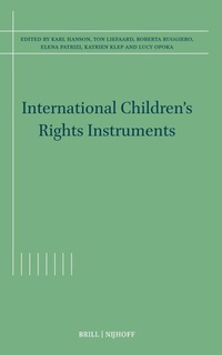 Enlarge image Cover: International Children's Rights Instruments - Martinus Nijhoff