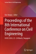 Cover: Proceedings of the 8th International Conference on Civil Engineering - Springer