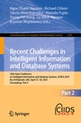 Cover: Recent Challenges in Intelligent Information and Database Systems - Springer
