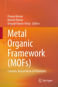 Enlarge image Cover: Metal Organic Framework (MOFs) - Springer