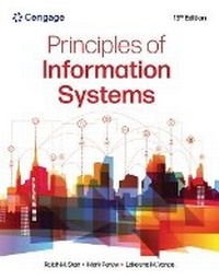 Enlarge image Cover: Principles of Information Systems - Course Technology Inc