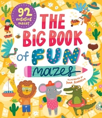 Enlarge image Cover: The Big Book of Fun Mazes - Clever Publishing