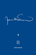 Cover: Hans Kelsen Werke - Mohr Siebeck