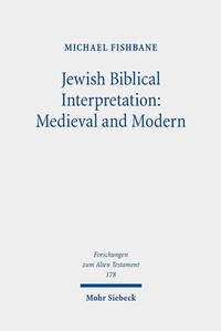 Abbildung von: Jewish Biblical Interpretation: Medieval and Modern - Mohr Siebeck