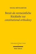 Bild: Brexit als vermeintliche R&uuml;ckkehr zur constitutional orthodoxy - Mohr Siebeck