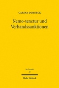 Bild: Nemo-tenetur und Verbandssanktionen - Mohr Siebeck