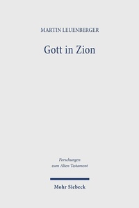Abbildung von: Gott in Zion - Mohr Siebeck