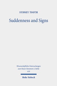 Abbildung von: Suddenness and Signs - Mohr Siebeck